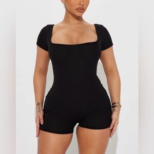 Ribbed Romper